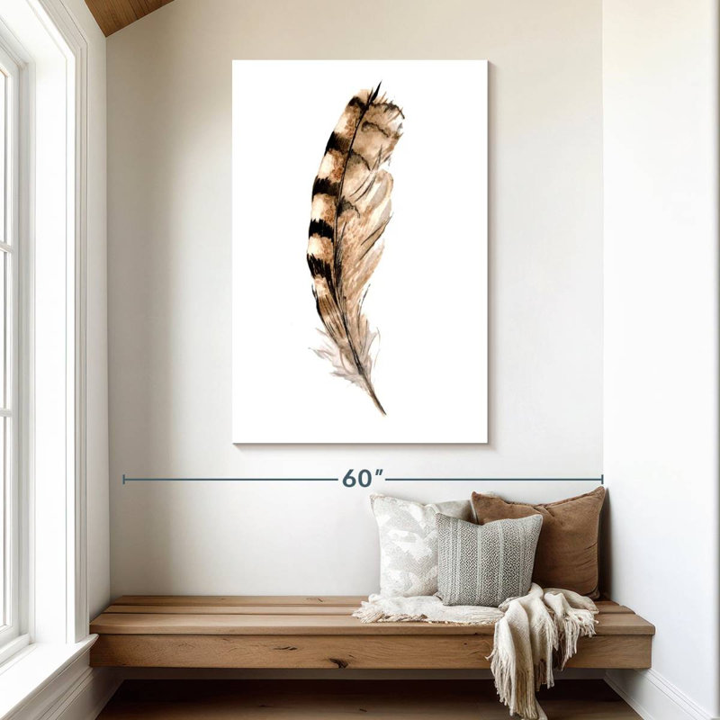 Kerner Turkey Feather, 48" H x 32" W