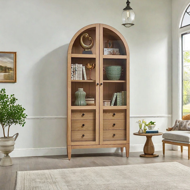 American style storage bookcase