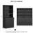 71"H X 47.2"W Book Cabinet Storage Bookcase with USB & Type-C Charging Ports and LED Lights (2A)-470747629