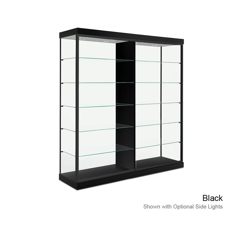 Illuma Dualview, H 79,5 po x l 72 po, Noir, noir, noir, noir