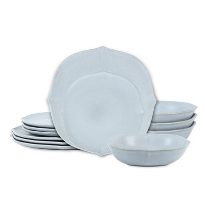 Stone Lain Baskerville 12-Piece Dinnerware Set Stoneware