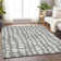 Premium Machine Washable Prisco Gray Rug