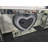 Nova LED Heart Shaped Console Table