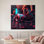 Art de toile Cyberpunk Neon Dreams - cadeau de décoration murale chambre à coucher futuriste