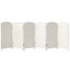 2 Ft. Tall Diamond Weave Fiber Room Divider - Dark Mocha - 8 Panel-764392039-764392061-764392062