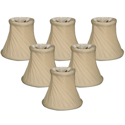 4.5'' H Silk Bell Candelabra Shade