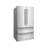 ZLINE Autograph 36 in. Counter-Depth Refrigerator in Stainless Steel and Nickel Helix Handles-119340766