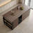 70.8-Inch Kitchen Island Featuring Storage Drawers In Various Sizes, Open Shelving, And A Wine Rack; Kitchen Island With A Dining Area-503817068
