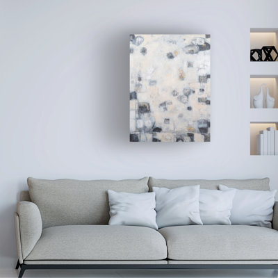 Art mural sur toile tendue - «Star Gazing I» de Beverly Crawford pour décoration de salon, de chambre à coucher ou de bureau - 18 x 24