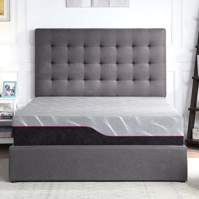 Matelas pour adulte en mousse viscoélastique gélifiée rafraîchissante 11 pouces Renew, très grand californien