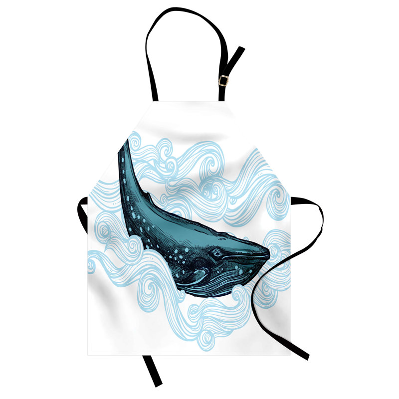 No Pattern Bib Apron
