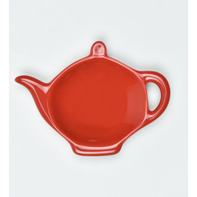 Omniware Teaz Ceramic Tea Bag Plate