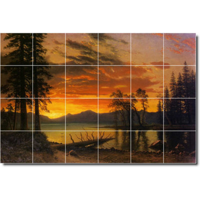 Carrelage mural décoratif en céramique 72 po x 48 po 12 po x 12 po
