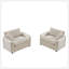Chaises d'appoint pour le salon