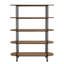 Aalam 180 cm H x 140 cm W Iron Etagere Bookcase