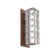 Asscher Aluminum LED Armed Sconce