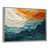 Silver Floater Framed