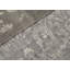 Tapis floral gris foncé noué à la main Neo Villa-46360291