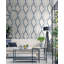 Rouleau de papier peint L 33 pi x l 20,9 po Vicente Wave Ogee-787237957