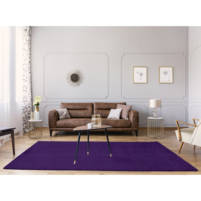 Chenille Geometric Indoor Rug, Rectangle 9' x 12'