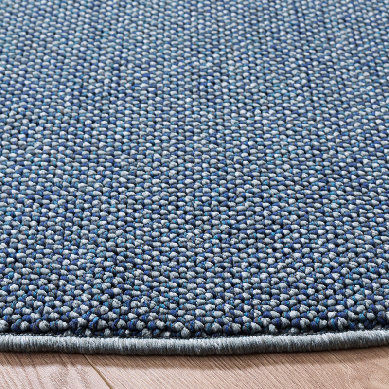 River 600 Performance No Pattern Rug, 6'-7" X 6'-7" Round