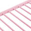 Lit superposé en métal avec lit gigogne rose - option de chambre à coucher moderne, économise de l'espace efficacement, structure en acier pour la durabilité, performance silencieuse et stable, grande capacité de charge, sécurité des escaliers sécuritaires, lit simple