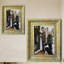 Cadre photo douillet doré antique 1 pièce 5 po x 7 po avec finition maison-791810277-791810276-791810279