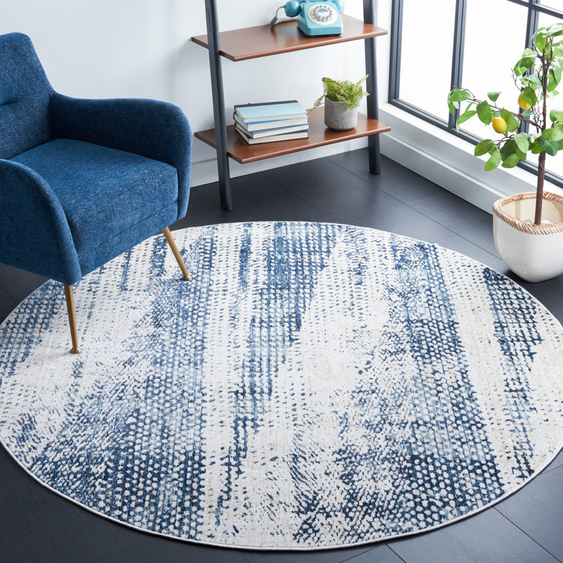 Olympia Performance Abstract Rug, Round 6'