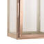 Lanterne de table en acier inoxydable 12,5 po