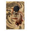 Area Rug in Beige/Orange/Red