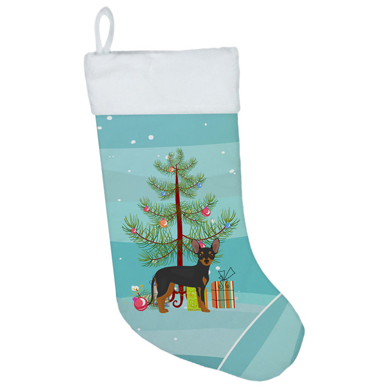 Chaussette de noël joyeux de noël, Ratier de Prague