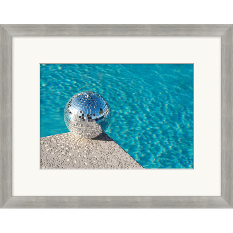 Poolside Disco Print by Mat Sanders