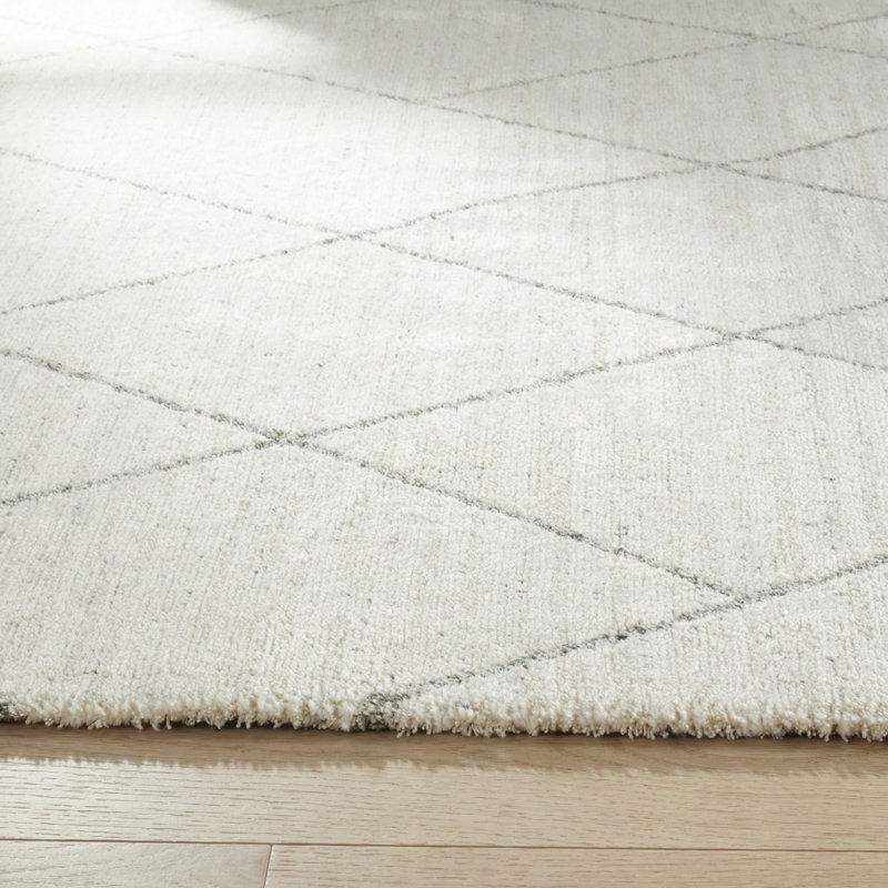 Rug Branch Sela 5' x 8' (5'3" x 7'7") Beige/Cream Boho Indoor Area Rug, Modern, Medium Pile, Stain-Resistant Carpet - Living Room, Bedroom, Dining Room, and Kitchen