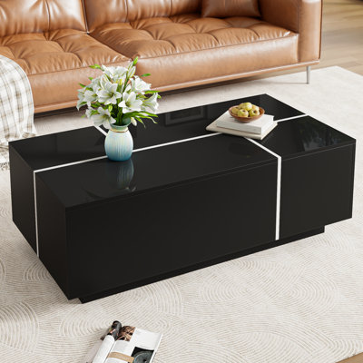 Table basse avec rangement