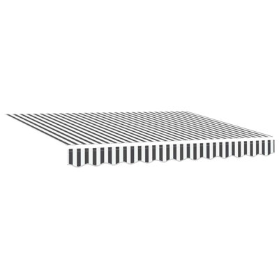 VidaXL Polyester Cover Retractable Patio Awning