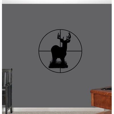 Décalcomanie murale cerf à l’étendue
