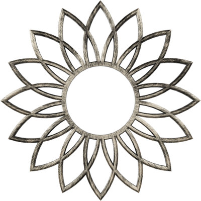 Médaillon de plafond 28 po x 28 po x P 9 3/4 po x P 3/4 po Daisy