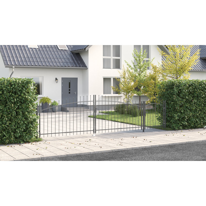 Double Gate with Lock, 100 x 500 cm