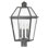 Nouvelle 3-Light Pier Mount Light