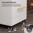 Wood Salon Trolley Cart With 4 Wheels-98847670