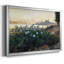 «Argenteuil, Flowers by the Riverbank», 1877 - reproduction d'art sur toile-95888574-95888575