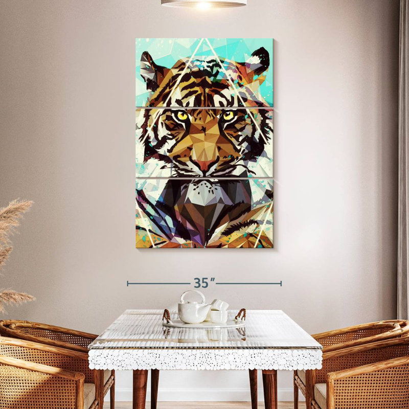 Brampt It Tiger, H 50 po x l 32 po