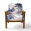 Chaise rembourrée River Forest - Fauteuil Summer Twilight Mist Woodland-437708097