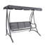 3 Person Porch Swing with Canopy