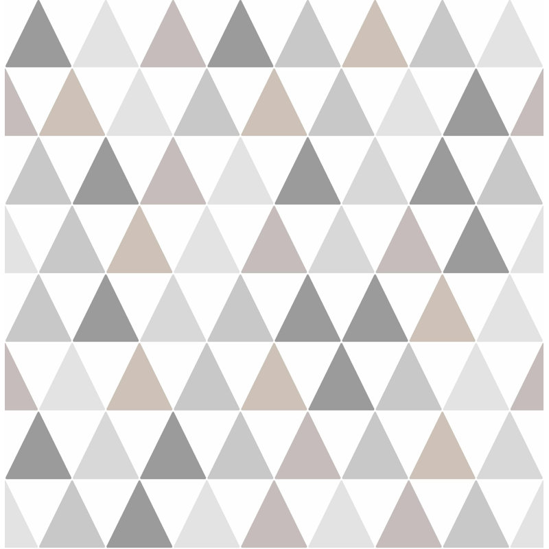 Superfresco Easy Tarek Geometric Wallpaper, Champagne