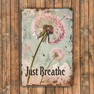 Vintage Aluminum Metal Sign 12"x8", Rustic Tin Wall Art, Weatherproof Decorative Plaque, Farmhouse Kitchen Bar Indoor Outdoor Wall Decor