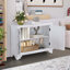 Buffet en bois massif 40 po Draike-486474924