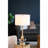 D15x29" Table Lamp With Glass Drum