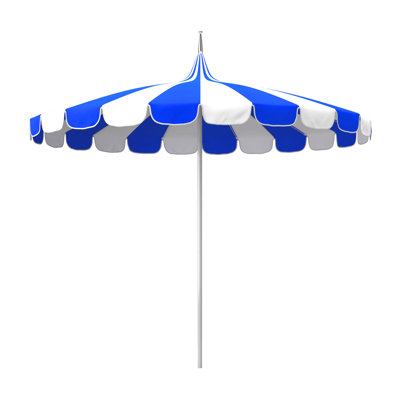 8.5' Sunbrella® Two-Tone Pagoda Umbrella
