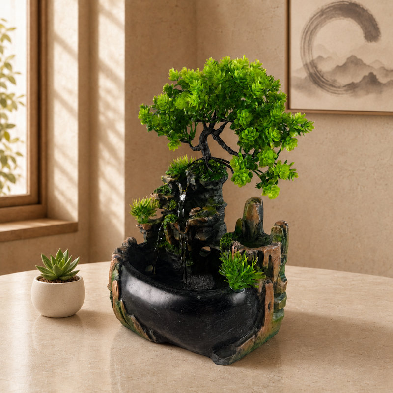 Bonsai-style Tabletop Fountain
